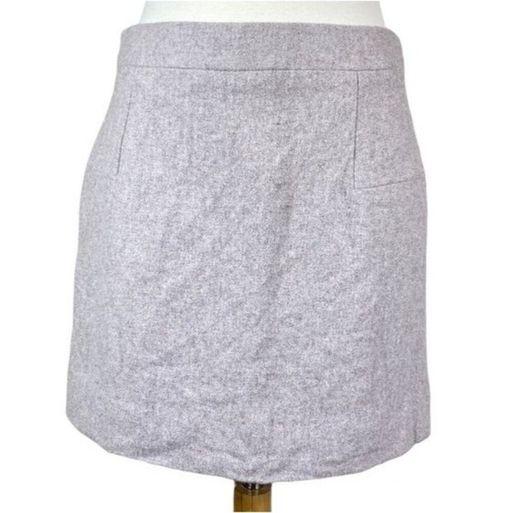 J.Crew Tan Wool Mini Skirt Size 4